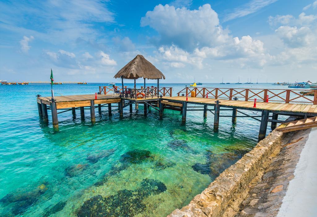 El Cid La Ceiba Beach (Adults Only) Cozumel Bagian luar foto