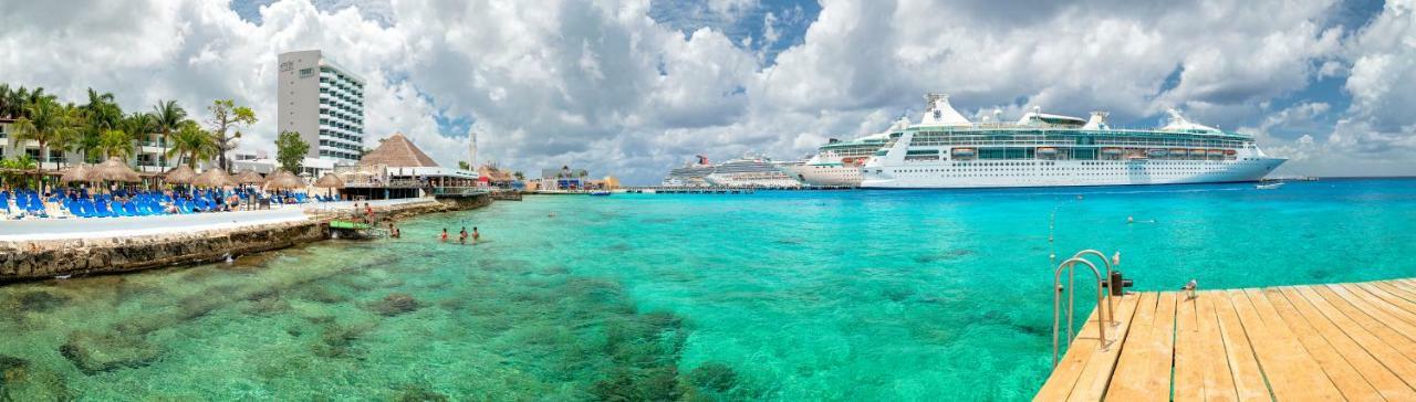 El Cid La Ceiba Beach (Adults Only) Cozumel Bagian luar foto